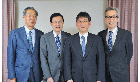 宗圓先生、福本先生、田中先生、大薗先生